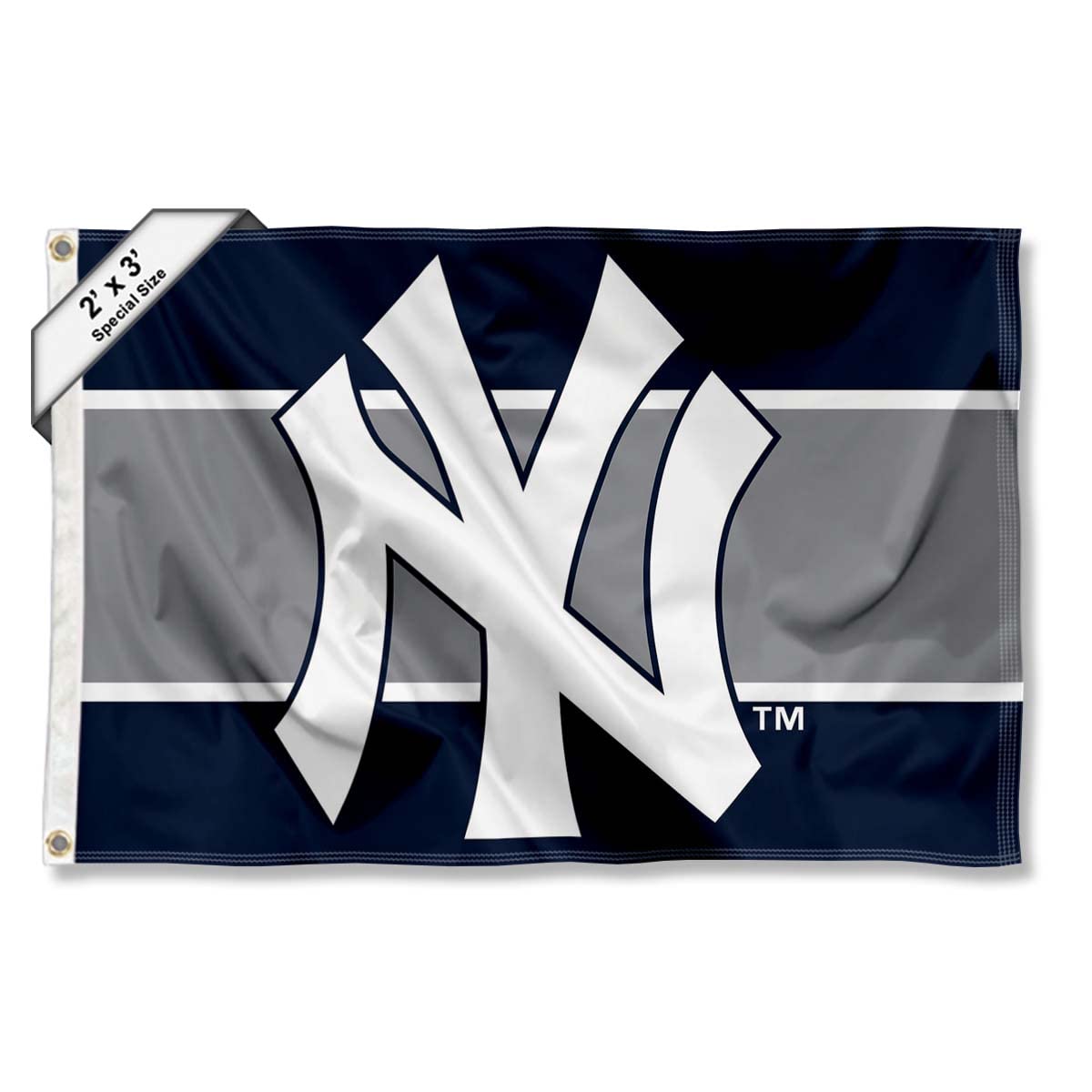 WinCraft NY Yankees 2x3 Foot Small Flag - Sports Collectibles, Sports Memorabilia, Sports Fan Shop, Sports Gifts