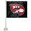 College Flags & Banners Co. WKU Hilltoppers Car and Auto Flag - Sports Collectibles, Sports Memorabilia, Sports Fan Shop, Sports Gifts