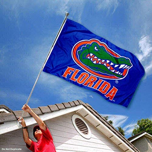 College Flags & Banners Co. Florida Gators Blue Flag and USA 3x5 Flag Set - Sports Collectibles, Sports Memorabilia, Sports Fan Shop, Sports Gifts