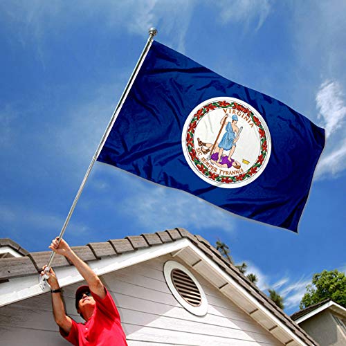 Sports Flags Pennants Company State of Virginia Flag 3x5 Foot Banner - Sports Collectibles, Sports Memorabilia, Sports Fan Shop, Sports Gifts