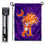 College Flags & Banners Co. Clemson Tiger and Palmetto Garden Banner and Flag Stand Pole Holder Set - Sports Collectibles, Sports Memorabilia, Sports Fan Shop, Sports Gifts