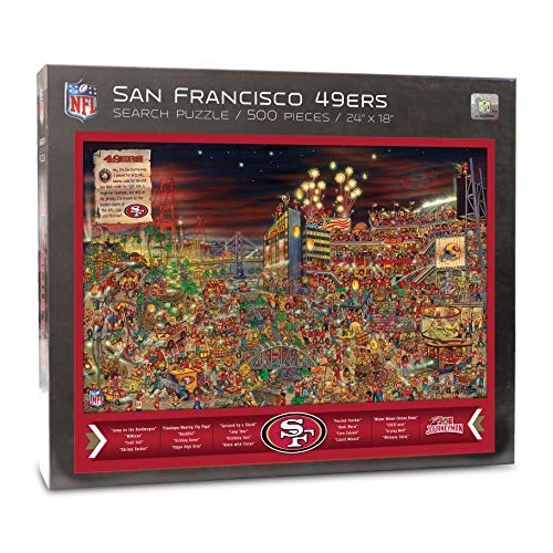 YouTheFan NFL Joe Journeyman 18'' x 24'' 500-Piece Team Puzzle, Team Color (9029601) - Sports Collectibles, Sports Memorabilia, Sports Fan Shop, Sports Gifts