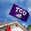 College Flags & Banners Co. Texas Christian University 3x5 Flag and USA Set - Sports Collectibles, Sports Memorabilia, Sports Fan Shop, Sports Gifts