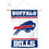 Buffalo Bills Sir Saint Banner Window Wall Hanging Flag with Suction Cup - Sports Collectibles, Sports Memorabilia, Sports Fan Shop, Sports Gifts