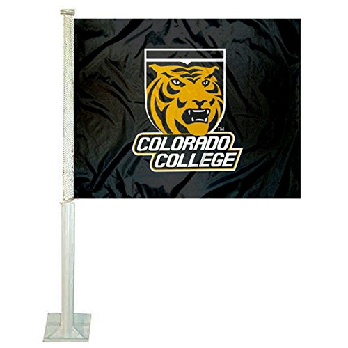 Colorado College Tigers Car and Auto Flag - Sports Collectibles, Sports Memorabilia, Sports Fan Shop, Sports Gifts