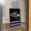 Baltimore Ravens Banner Window Wall Hanging Flag with Suction Cup - Sports Collectibles, Sports Memorabilia, Sports Fan Shop, Sports Gifts