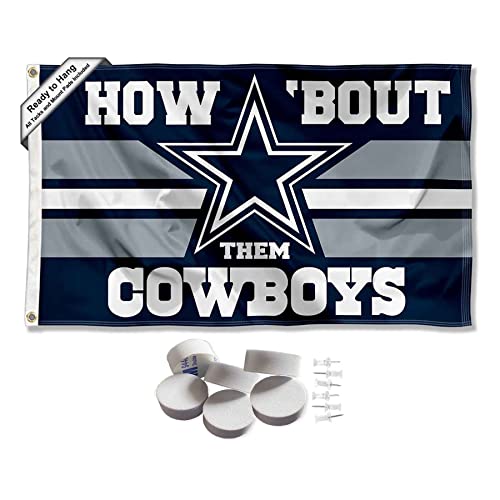 Dallas Cowboys How About Them Cowboys Banner and Tapestry Wall Tack Pads - Sports Collectibles, Sports Memorabilia, Sports Fan Shop, Sports Gifts