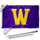 College Flags & Banners Co. Williams College Ephs Flag and Pole Bracket Mount Bundle - Sports Collectibles, Sports Memorabilia, Sports Fan Shop, Sports Gifts