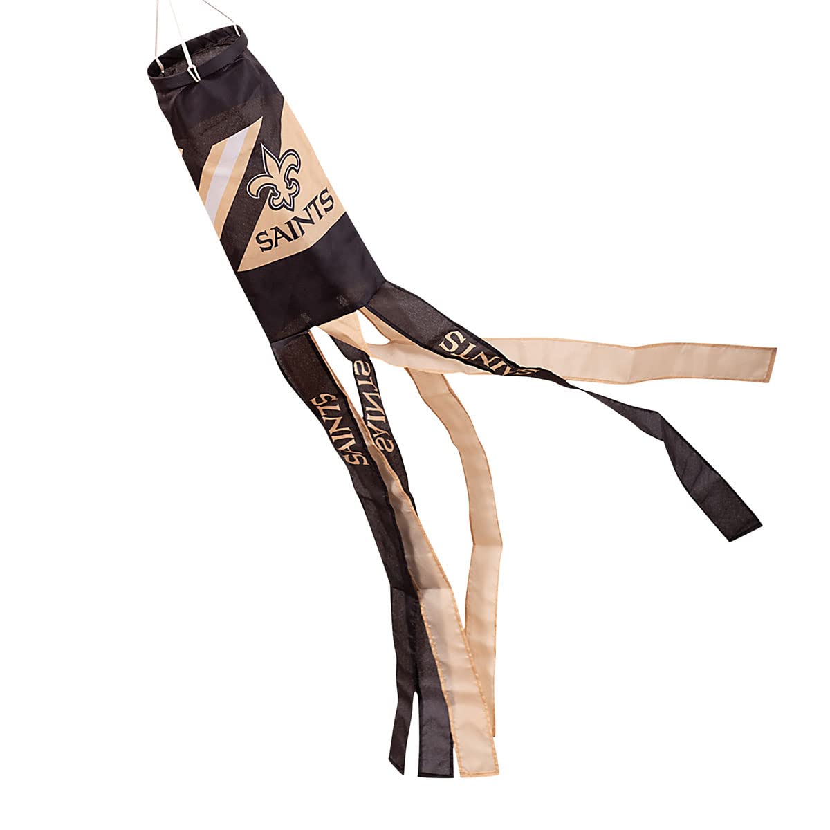 New Orleans Saints Team Windsock - Sports Collectibles, Sports Memorabilia, Sports Fan Shop, Sports Gifts