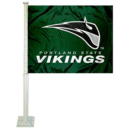 College Flags & Banners Co. PSU Vikings Car and Auto Flag - Sports Collectibles, Sports Memorabilia, Sports Fan Shop, Sports Gifts