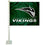 College Flags & Banners Co. PSU Vikings Car and Auto Flag - Sports Collectibles, Sports Memorabilia, Sports Fan Shop, Sports Gifts