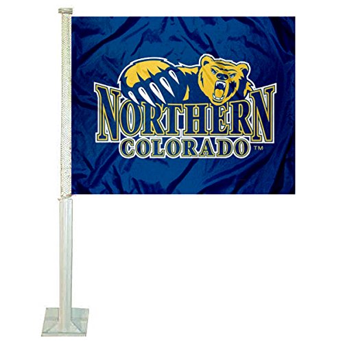 College Flags & Banners Co. UNC Bears Car and Auto Flag - Sports Collectibles, Sports Memorabilia, Sports Fan Shop, Sports Gifts