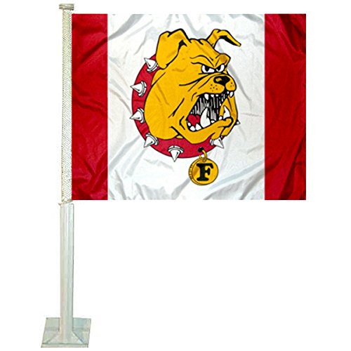 College Flags & Banners Co. FSU Bulldogs Car and Auto Flag - Sports Collectibles, Sports Memorabilia, Sports Fan Shop, Sports Gifts