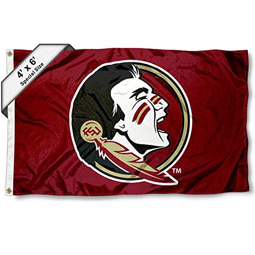 College Flags & Banners Co. FSU Seminoles 4 ft x 6 ft Flag - Sports Collectibles, Sports Memorabilia, Sports Fan Shop, Sports Gifts