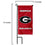 College Flags & Banners Co. Georgia Bulldogs Mini Garden and Flower Pot Flag Topper - Sports Collectibles, Sports Memorabilia, Sports Fan Shop, Sports Gifts