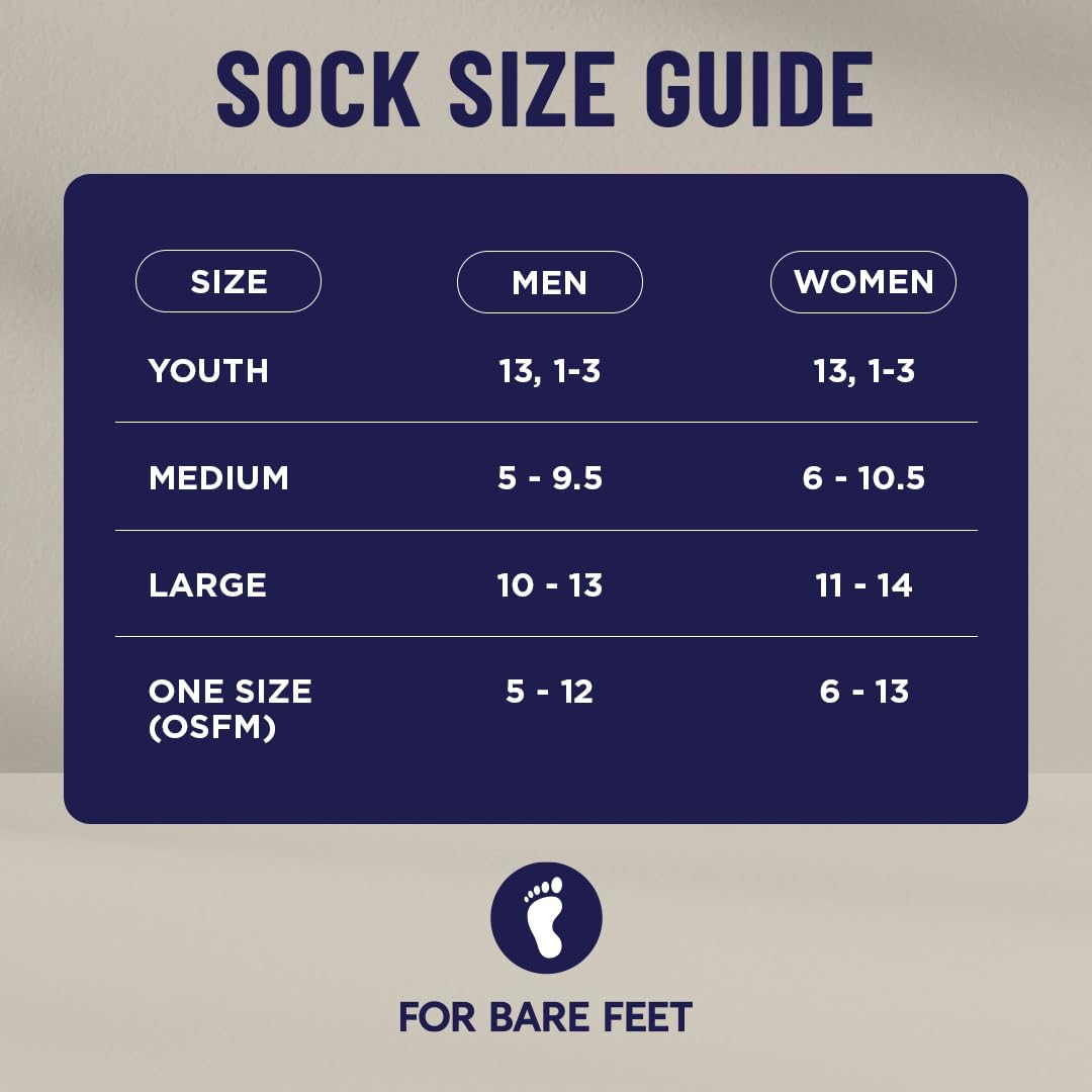 For Bare Feet NBA OKLAHOMA CITY THUNDER MVP Crew Sock Team Color Large