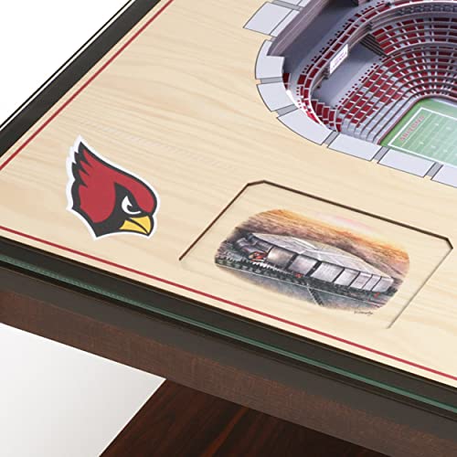 YouTheFan NFL New York Jets 25-Layer StadiumView Lighted End Table, Team Colors - Sports Collectibles, Sports Memorabilia, Sports Fan Shop, Sports Gifts