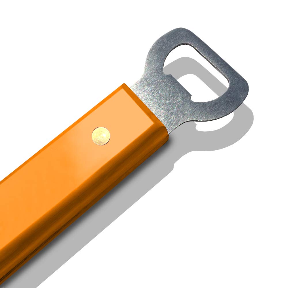 YouTheFan NCAA 18.5” Stainless Steel Team Spirit Series Sportula (Spatula) with Bottle Opener, Tennessee Volunteers - Sports Collectibles, Sports Memorabilia, Sports Fan Shop, Sports Gifts