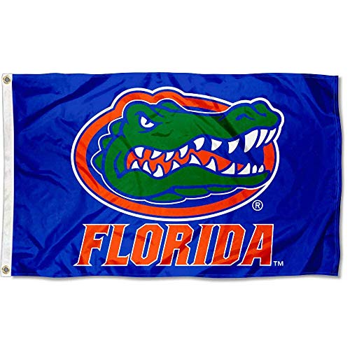 College Flags & Banners Co. Florida Gators Blue Flag and USA 3x5 Flag Set - Sports Collectibles, Sports Memorabilia, Sports Fan Shop, Sports Gifts