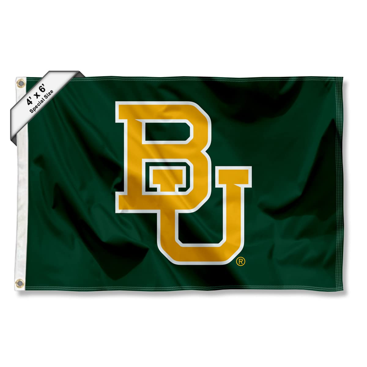 College Flags & Banners Co. Baylor BU Bears 4 ft x 6 ft Flag - Sports Collectibles, Sports Memorabilia, Sports Fan Shop, Sports Gifts