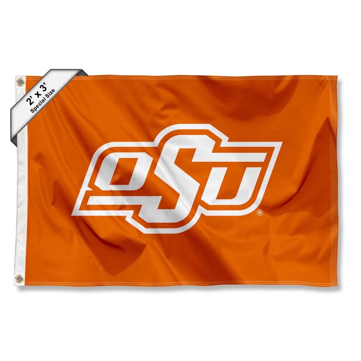 College Flags & Banners Co. Oklahoma State Cowboys Small 2x3 Foot Flag - Sports Collectibles, Sports Memorabilia, Sports Fan Shop, Sports Gifts