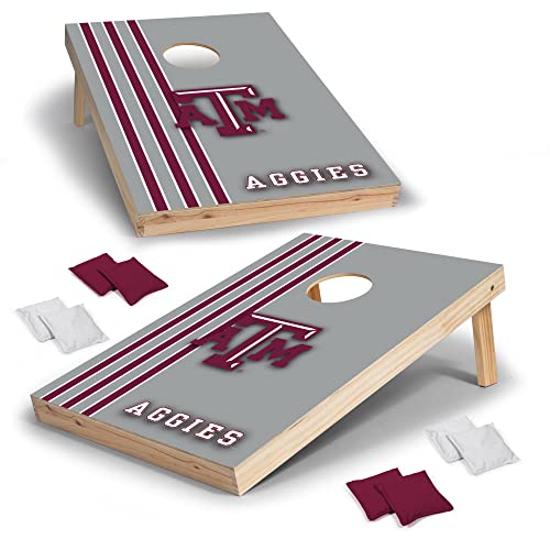 Wild Sports 2' x 3' Solid Wood Cornhole Set with Direct Print HD Team Graphics – Great Gift for Any NCAA Fan! Bean Bag Toss Family Outdoor Games – Texas Longhorns - Sports Collectibles, Sports Memorabilia, Sports Fan Shop, Sports Gifts