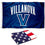 College Flags & Banners Co. Villanova University Flag and USA 3x5 Flag Set - Sports Collectibles, Sports Memorabilia, Sports Fan Shop, Sports Gifts