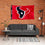 WinCraft Houston Texans Printed Header 3x5 Foot Banner Flag - Sports Collectibles, Sports Memorabilia, Sports Fan Shop, Sports Gifts