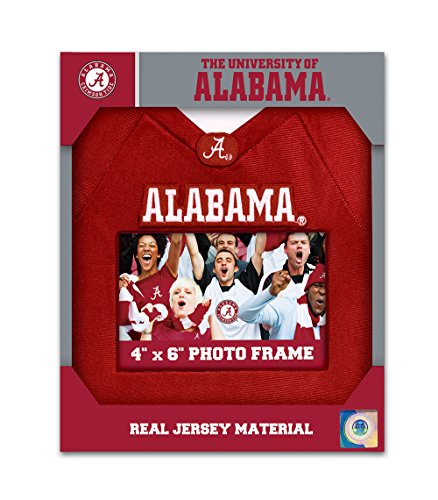 MasterPieces NCAA Alabama Crimson Tide 4" x 6" Uniform Photo Picture Frame - 757 Sports Collectibles