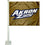College Flags & Banners Co. Akron Zips Car and Auto Flag - Sports Collectibles, Sports Memorabilia, Sports Fan Shop, Sports Gifts
