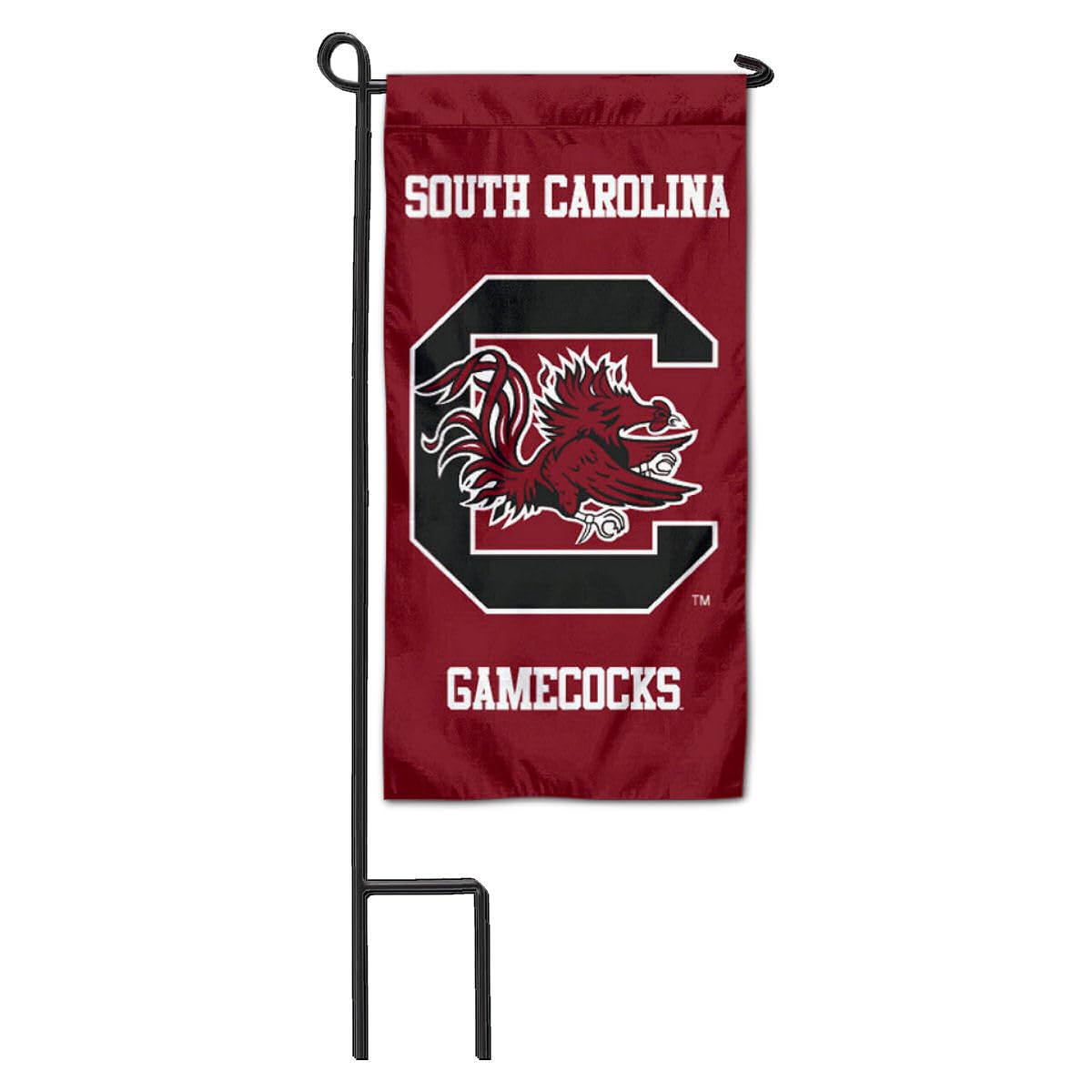 College Flags & Banners Co. South Carolina Gamecocks Mini Garden and Flower Pot Flag Topper - Sports Collectibles, Sports Memorabilia, Sports Fan Shop, Sports Gifts