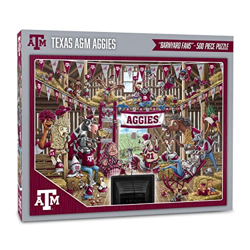 YouTheFan NCAA Penn State Nittany Lions Barnyard Fans 500pc Puzzle - Sports Collectibles, Sports Memorabilia, Sports Fan Shop, Sports Gifts