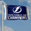WinCraft Tampa Bay Lightning 2020 Champions Outdoor Flag 3x5 Banner - Sports Collectibles, Sports Memorabilia, Sports Fan Shop, Sports Gifts