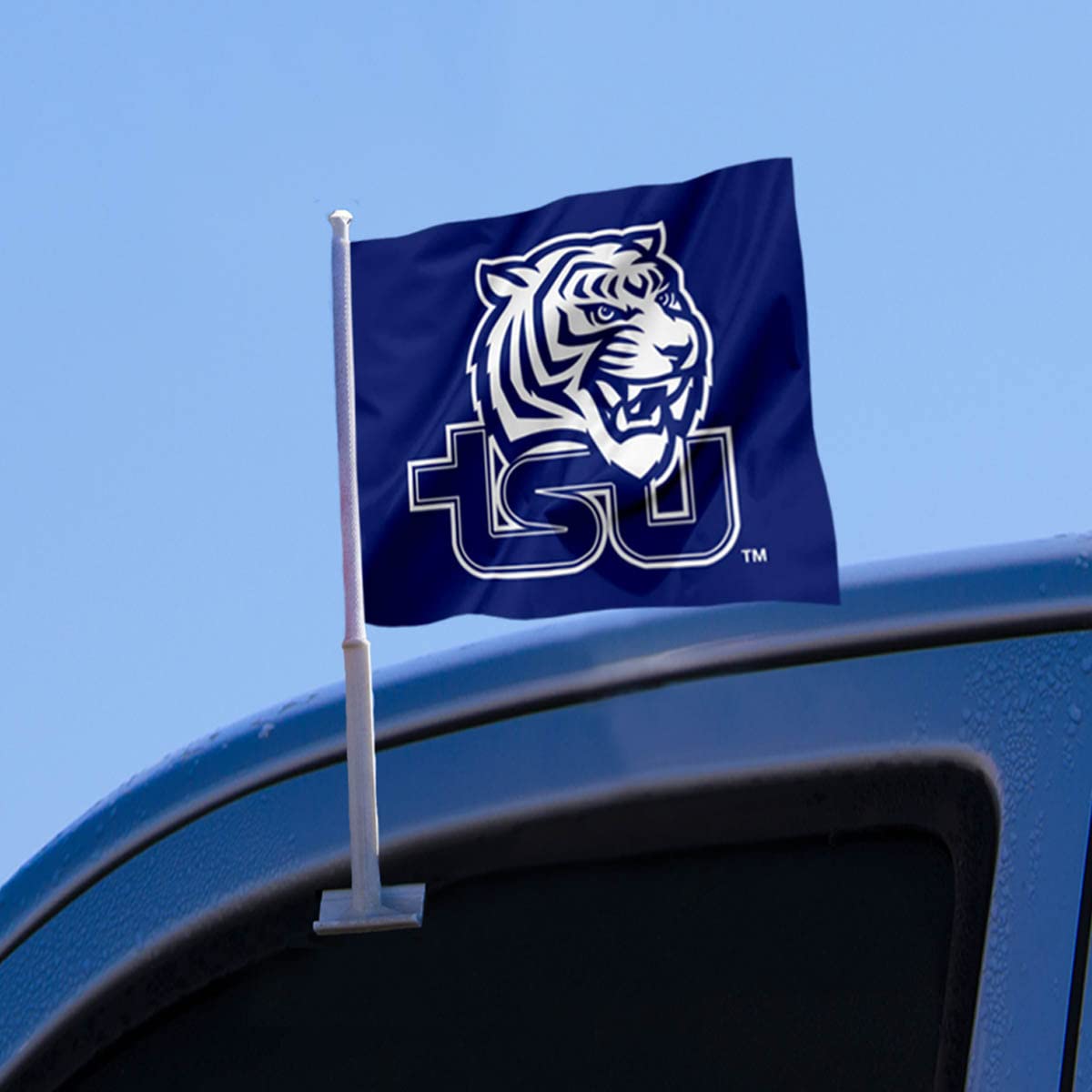 College Flags & Banners Co. Tennessee State Tigers Car Flag - Sports Collectibles, Sports Memorabilia, Sports Fan Shop, Sports Gifts