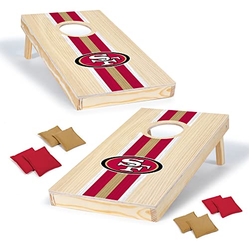Wild Sports NFL Football New England Patriots 1' x 2' Travel Size Set with Direct Print HD Team Graphics – Great Gift for Any Sports Fan! Bean Bag Toss Family Games for Outdoor Play - Sports Collectibles, Sports Memorabilia, Sports Fan Shop, Sports Gifts