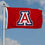 College Flags & Banners Co. Arizona Wildcats Embroidered and Stitched Nylon Flag - Sports Collectibles, Sports Memorabilia, Sports Fan Shop, Sports Gifts