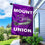 Mount Union Raiders Logo Double Sided House Flag with Flag Pole Set - Sports Collectibles, Sports Memorabilia, Sports Fan Shop, Sports Gifts