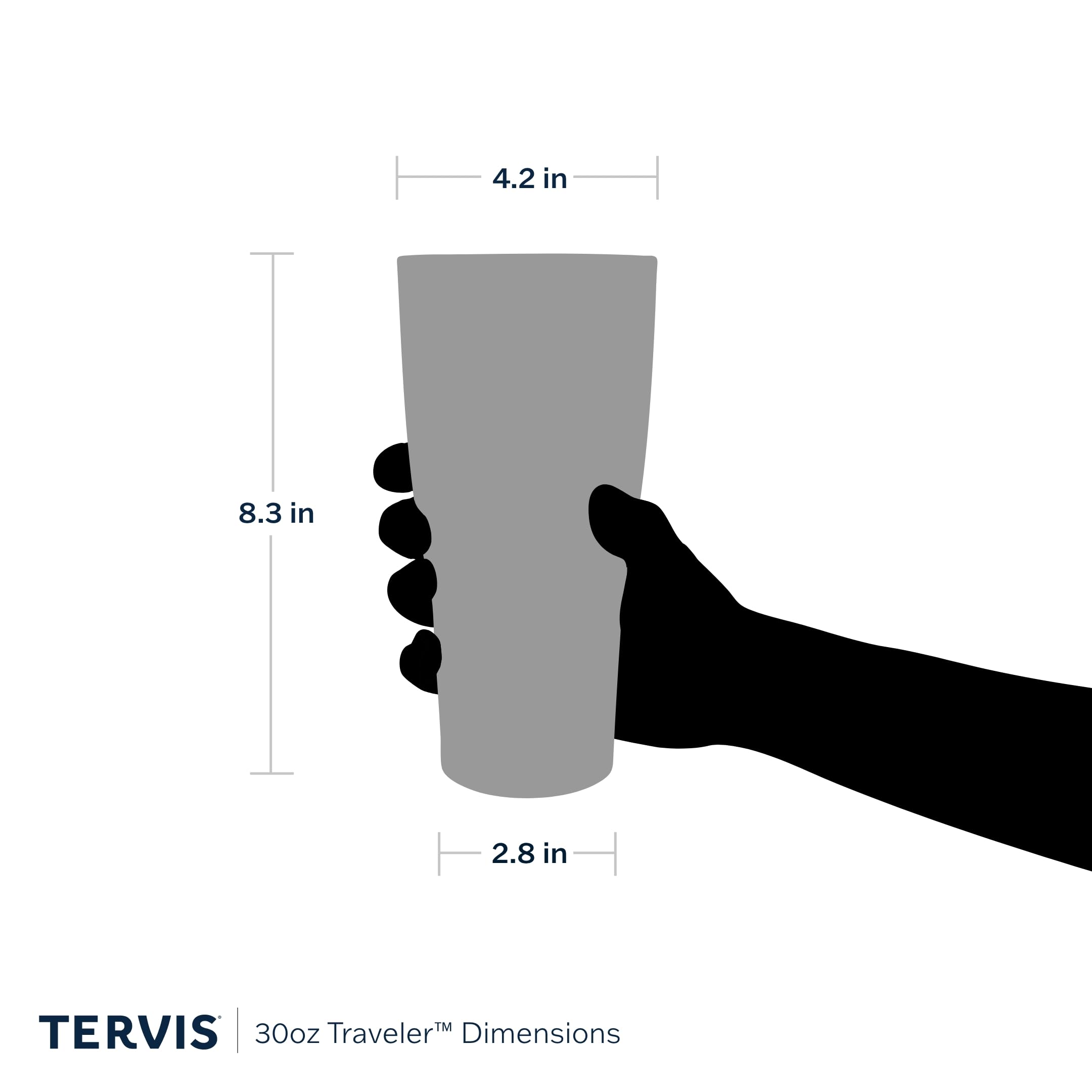 Tervis Traveler NFL® Seattle Seahawks - Super Bowl LX Champions Made in USA Double Walled Insulated Tumbler Travel Cup Keeps Drinks Cold & Hot, - Sports Gifts, Sports Memorabilia, Sports Collectibles, Fan Shop