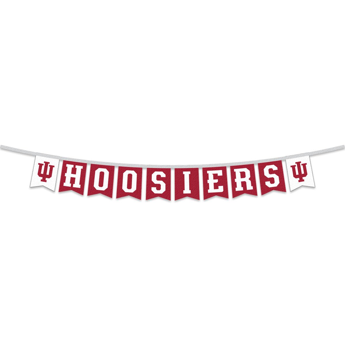 Indiana Hoosiers Banner String Pennant Flags - Sports Collectibles, Sports Memorabilia, Sports Fan Shop, Sports Gifts