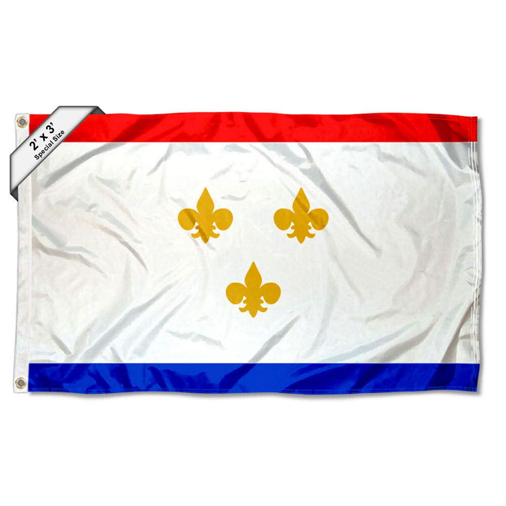 Sports Flags Pennants Company City of New Orleans 2x3 Flag - Sports Collectibles, Sports Memorabilia, Sports Fan Shop, Sports Gifts