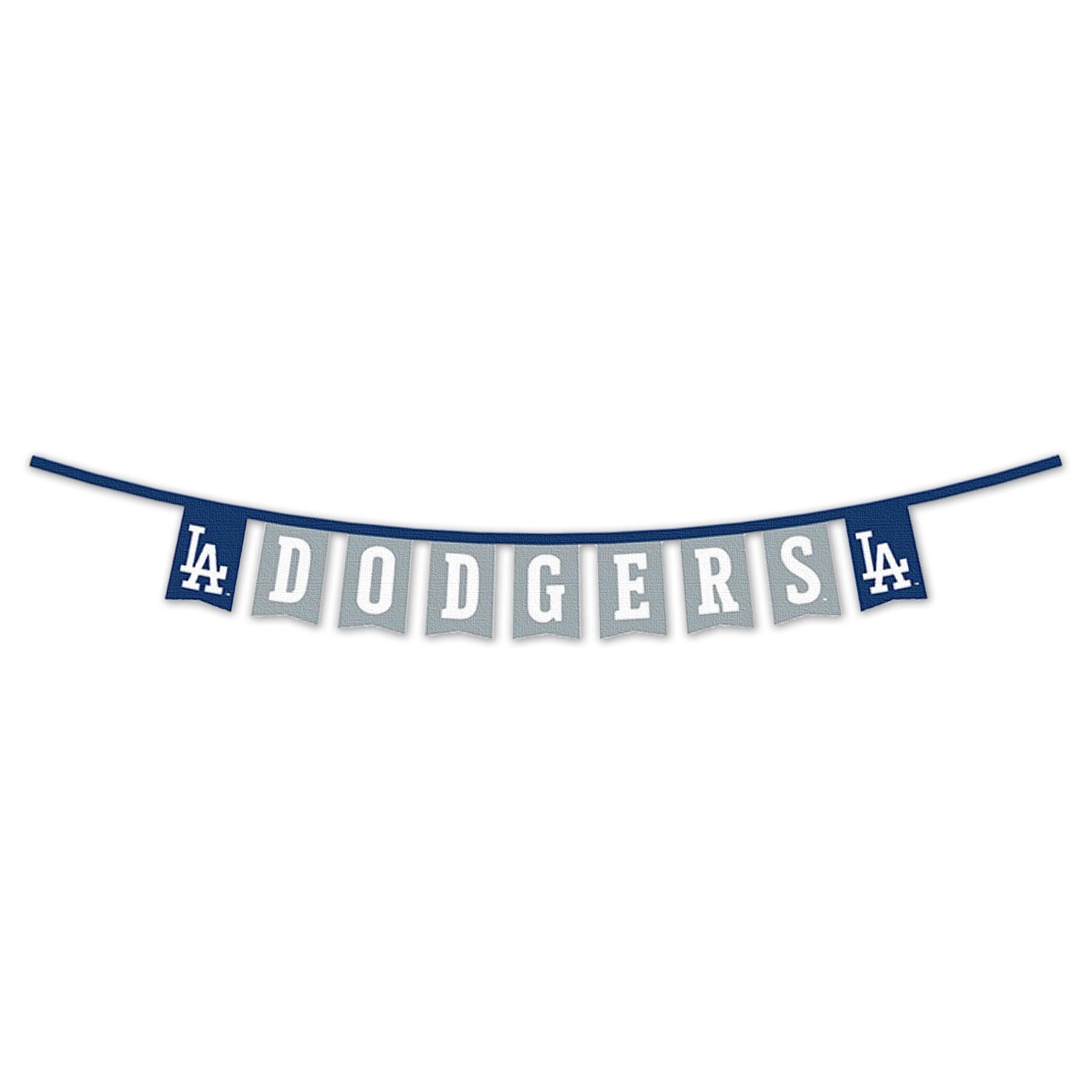 WinCraft Los Angeles Dodgers Banner String Pennant Flags - Sports Collectibles, Sports Memorabilia, Sports Fan Shop, Sports Gifts