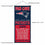 WinCraft New England Patriots Man Cave Fan Banner Wall Door Scroll - Sports Collectibles, Sports Memorabilia, Sports Fan Shop, Sports Gifts