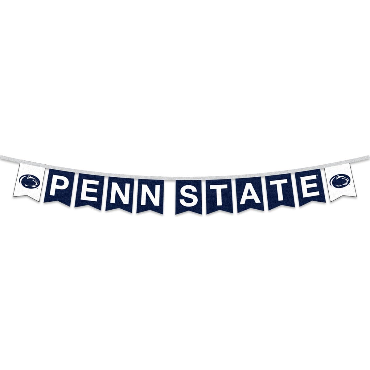 Penn State Nittany Lions Banner String Pennant Flags - Sports Collectibles, Sports Memorabilia, Sports Fan Shop, Sports Gifts