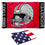 College Flags & Banners Co. Ohio State Football and USA Flag 3x5 Set - Sports Collectibles, Sports Memorabilia, Sports Fan Shop, Sports Gifts
