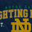 NCAA Notre Dame Fighting Irish Vintage Arch Block Ultra Soft Blanket - Sports Gifts, Sports Memorabilia, Sports Collectibles, Fan Shop