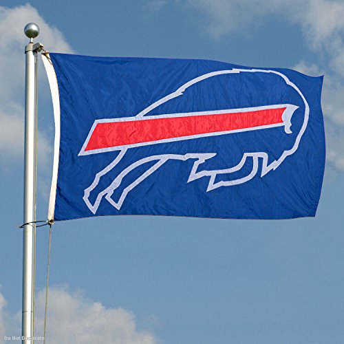 WinCraft Buffalo Bills Embroidered Nylon Flag - Sports Collectibles, Sports Memorabilia, Sports Fan Shop, Sports Gifts