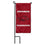 College Flags & Banners Co. Arkansas Razorbacks Mini Garden and Flower Pot Flag Topper - Sports Collectibles, Sports Memorabilia, Sports Fan Shop, Sports Gifts