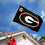 College Flags & Banners Co. University of Georgia SEC Logo Flag and USA 3x5 Flag Set - Sports Collectibles, Sports Memorabilia, Sports Fan Shop, Sports Gifts