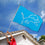 WinCraft Detroit Lions Embroidered Nylon Flag - Sports Collectibles, Sports Memorabilia, Sports Fan Shop, Sports Gifts
