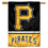 WinCraft Pittsburgh Pirates Double Sided House Flag - Sports Collectibles, Sports Memorabilia, Sports Fan Shop, Sports Gifts